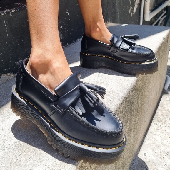 Dr. Martens Adrian Platform Tassel Loafer - Picture 1 of 10